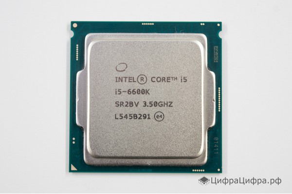 Core i5-6600K (LGA1151, 3.50, 6M, SR2BV)