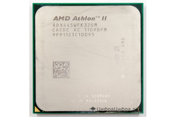 Athlon II X3 445 (AM3, 3.10, 1.5M, ADX445WFK32GM)
