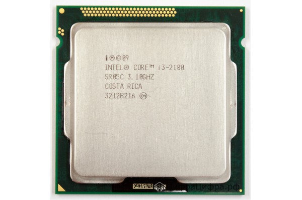 Core i3-2100 (LGA1155, 3.10, 3M, SR05C)