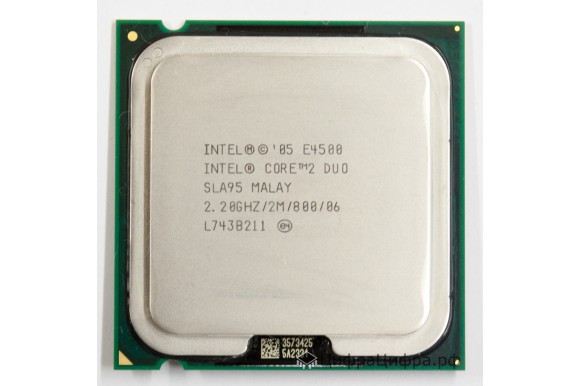 Core 2 Duo E4500 (LGA775, 2.20, 2M, 800, SLA95)