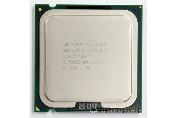 Core 2 Quad Q6600 (LGA775, 2.40, 8M, 1066, SLACR)
