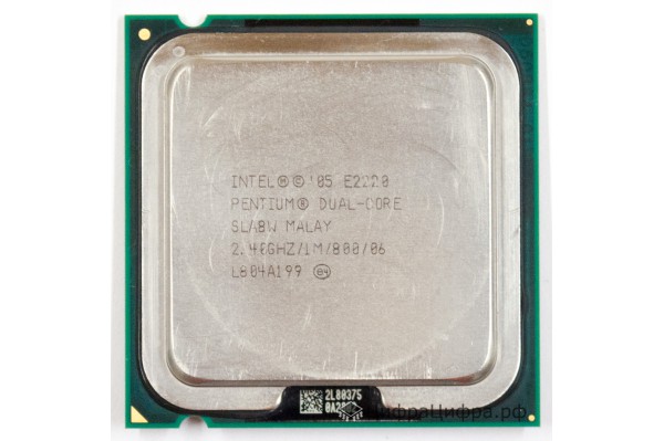 Pentium Dual-Core E2220 (LGA775, 2.40, 1M, 800, SLA8W)