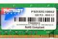 2 GB DDR3-1066 PC3-8500 Patriot