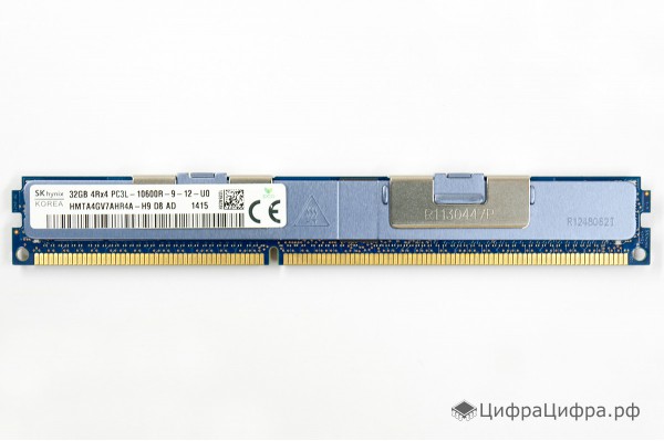 32 GB DDR3L-1333 PC3L-10600 ECC Registered Hynix (HMTA4GV7AHR4A-H9)