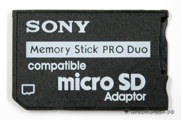 Адаптер MicroSD -> Memory Stick Pro Duo