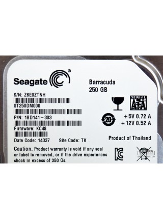 250GB Seagate ST250DM000