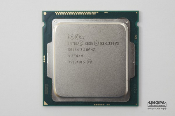 Xeon E3-1220 v3 (LGA1150, 3.10, 8M, SR154)