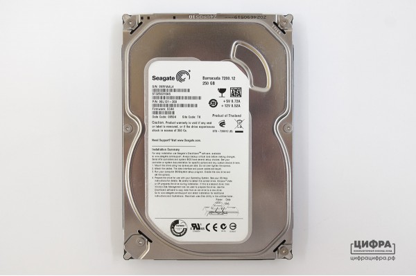 3.5 SATA 250 GB Seagate ST3250318AS