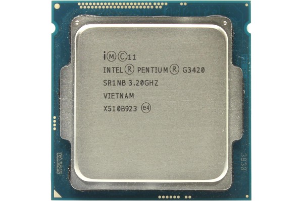 Pentium G3420 (LGA1150, 3.20, 3M, SR1NB)
