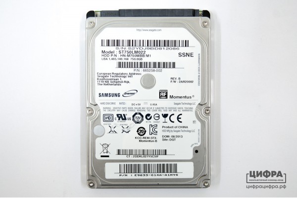 750 GB Samsung ST750LM022