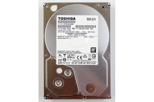 2000 GB Toshiba DT01ACA200