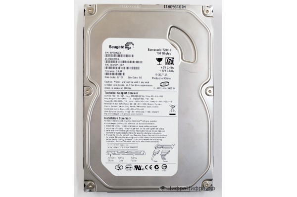 160 GB Seagate ST3160811AS