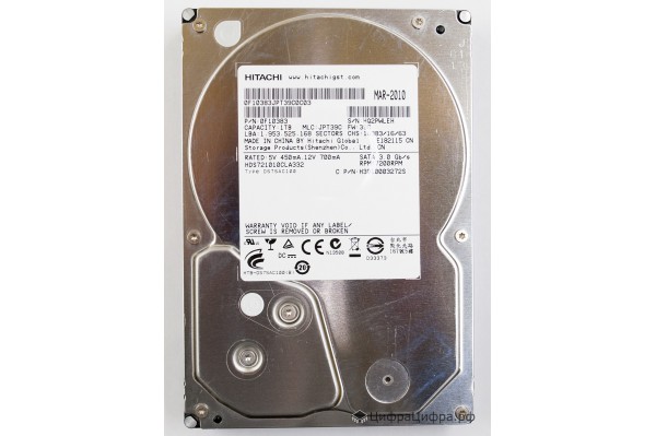 1000 GB Hitachi HDS721010CLA332