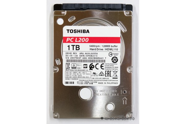 1000 GB Toshiba HDWL110UZSVA