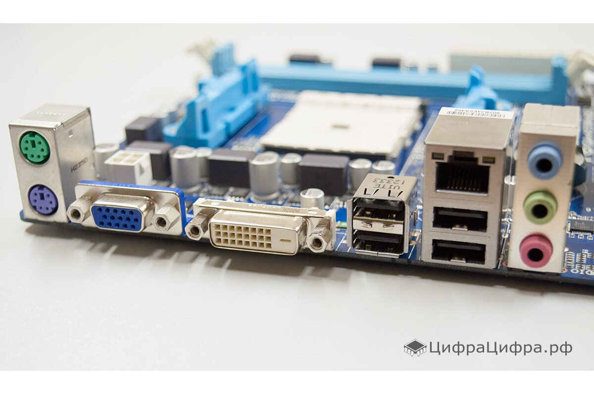 Gigabyte ga a55m ds2 нет изображения