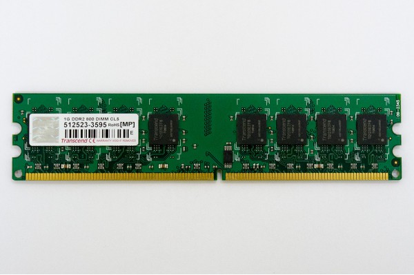 1 GB DDR2-800 PC2-6400 Transcend CL5