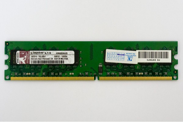 2 GB DDR2-800 PC2-6400 Kingston CL5