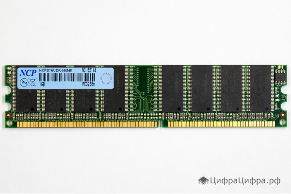 1 GB DDR-400 PC3200 NCP