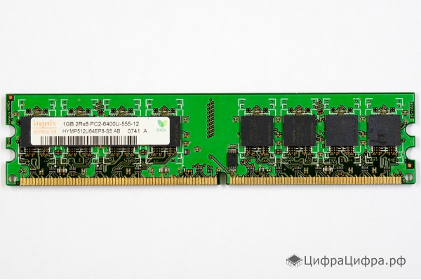 1 GB DDR2-800 PC2-6400 Hynix CL5